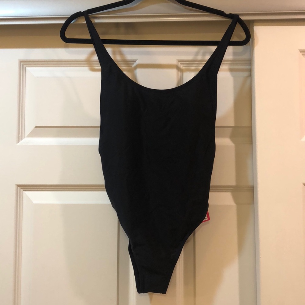Xhilaration black cheeky one piece